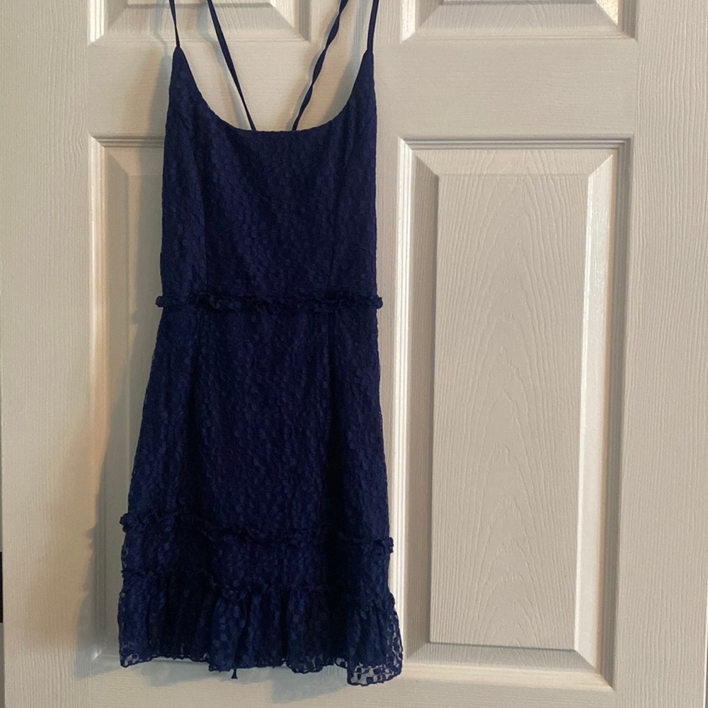 Blue Lace Dress